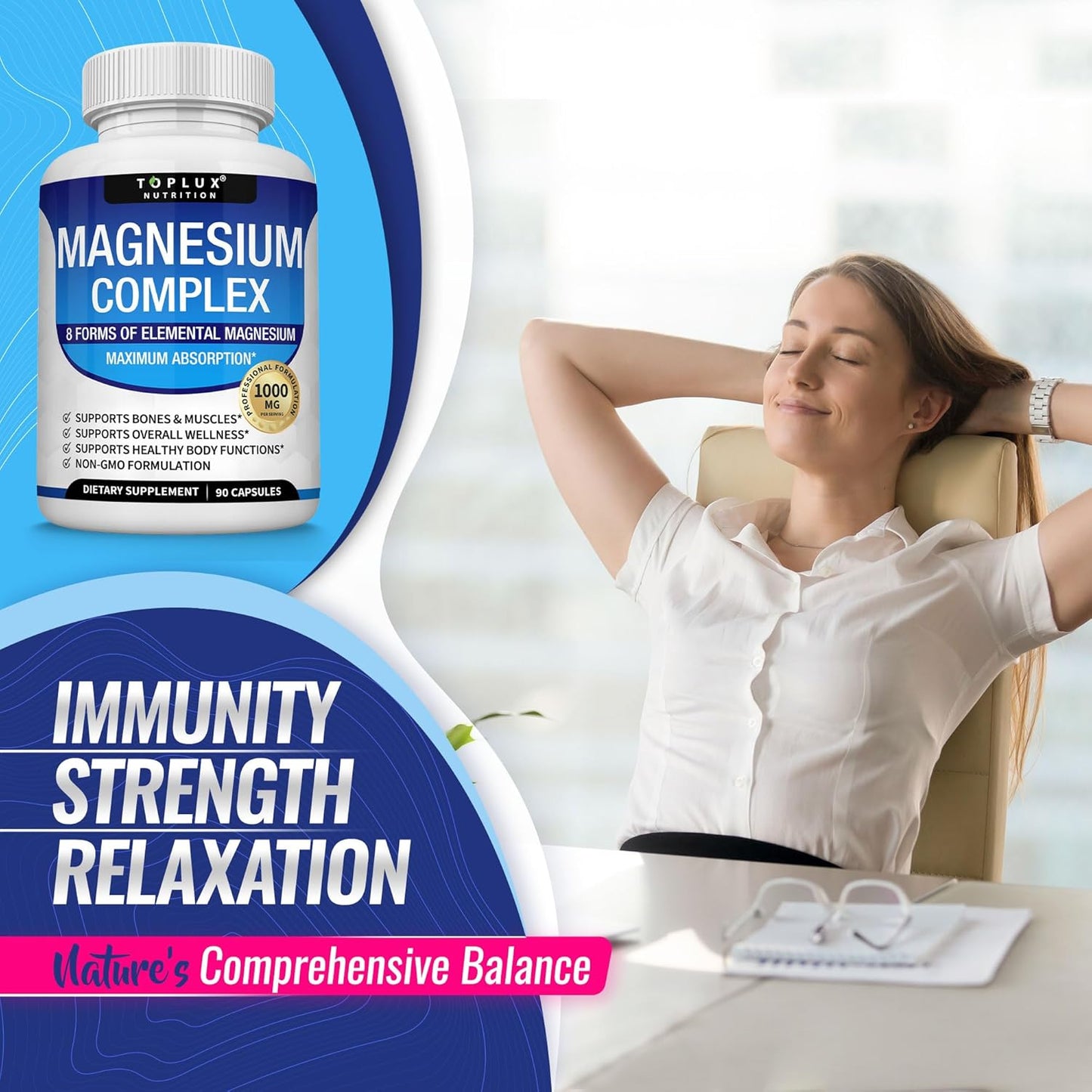 Power Rise Magnesium Complex Supplement