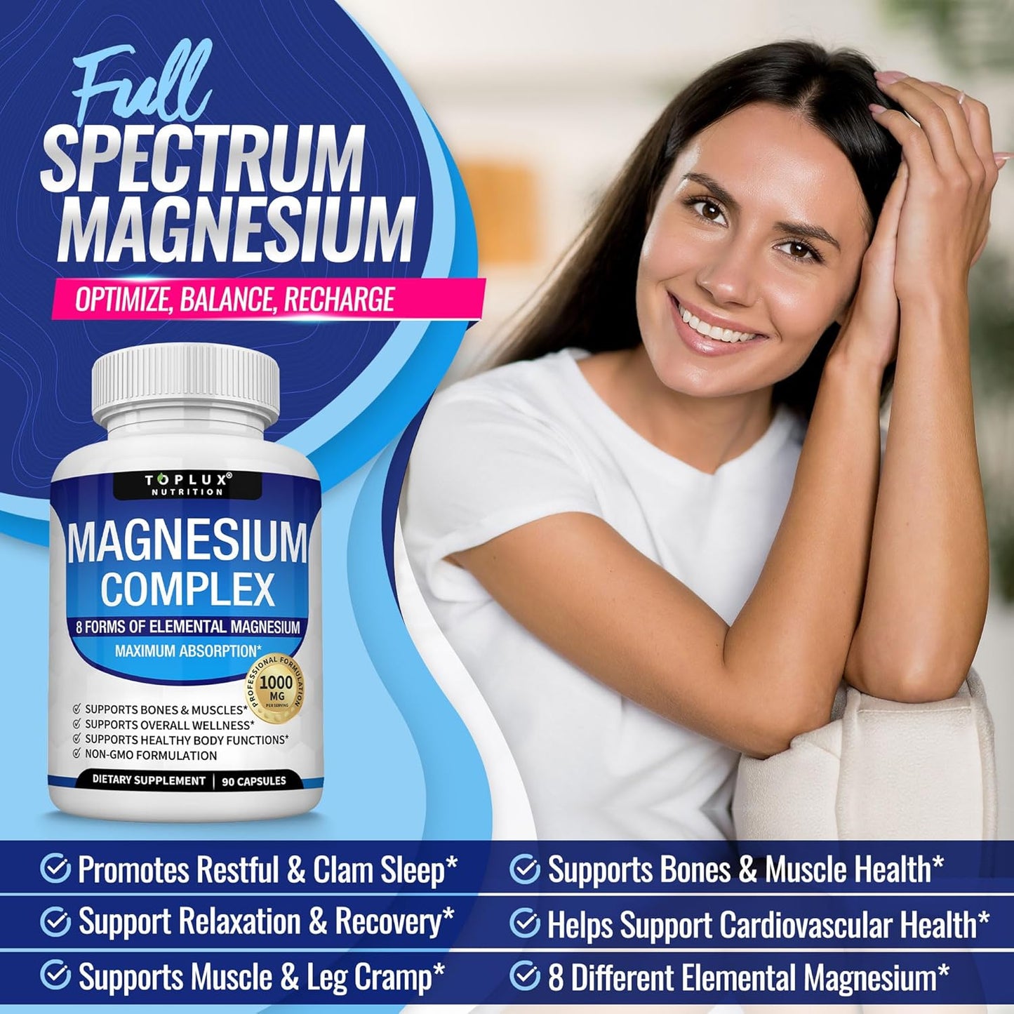 Power Rise Magnesium Complex Supplement