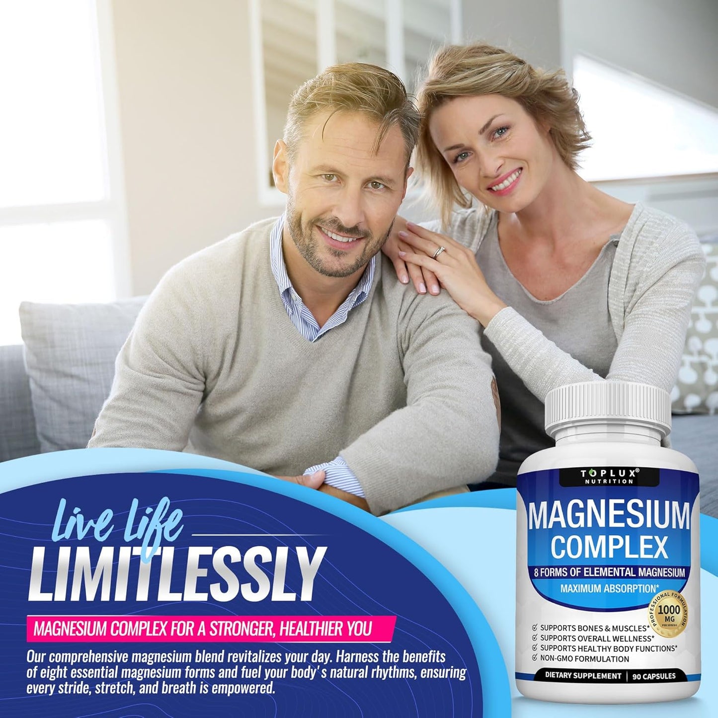 Power Rise Magnesium Complex Supplement