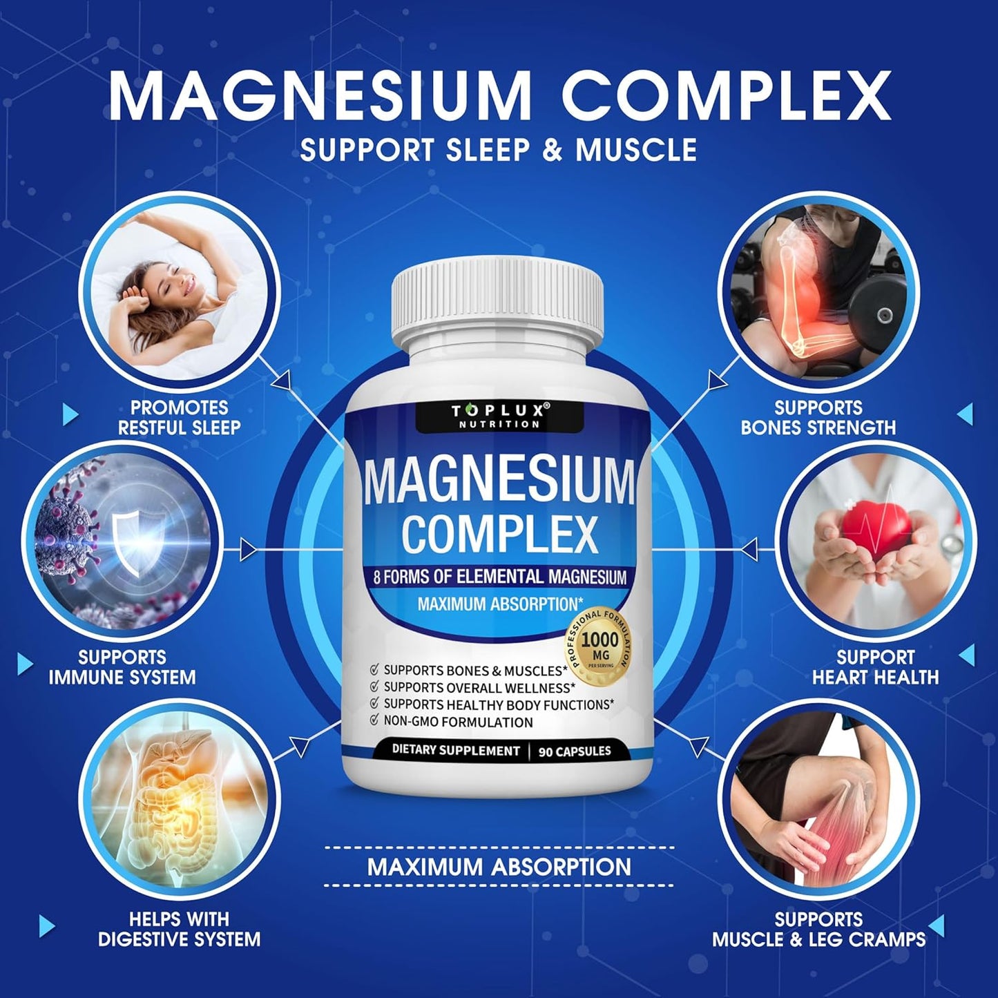 Power Rise Magnesium Complex Supplement